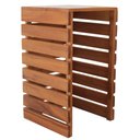 Ver imagem 2 de Capa Protetora Botijão de Gás de Cozinha - Madeira Maciça Decorativo