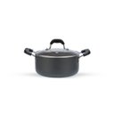 Ver imagem 2 de Jogo de Panelas Brinox Antiaderente Ceramic Life 7 Peças Fine Cinza