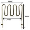 Ver imagem 2 de Resistencia de 2kw Inox para Sauna Seca Sodramar El28970