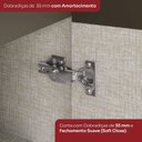 Ver mais imagens de Cozinha Compacta Modulada 4 Peças 100% MDF com Torre Quente Connect Bege/Duna/Cristal