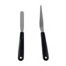 Kit C/ 2 Espátula De Confeiteiro Reta + Angular Ponta Fina Doces Bolos - 1