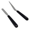Kit C/ 2 Espátula De Confeiteiro Reta + Angular Ponta Fina Doces Bolos - 2