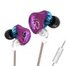 Fone de Ouvido Kz Zst Cabo Destacável Conector 3.5mm Púrpura - 1