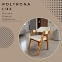 Ver imagem 4 de Conjunto 2 Lux em Linho Marfim Design Sofisticado Detalhes Manuais
