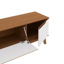 Ver imagem 4 de Rack Kappesberg 3 Portas Canela/branco 218cm