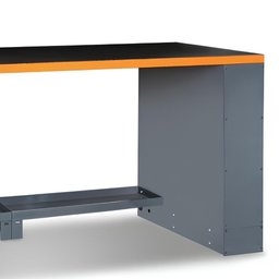 Bancada de Trabalho 2 Metros com Pés Ajustáveis e Revestimento em Pvc Anti-choque C55bo/2 Beta - 4