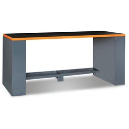 Bancada de Trabalho 2 Metros com Pés Ajustáveis e Revestimento em Pvc Anti-choque C55bo/2 Beta - 1