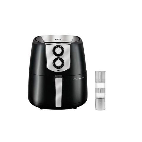 Fritadeira sem Óleo Air Fryer Toutch EAF42P 127V Eos com Moedor Sal e Pimenta Duplo Tramontina