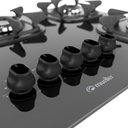 Ver imagem 3 de Cooktop 5 Bocas a Gás Mueller G4 com Mesa de Vidro Temperado
