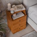 Ver imagem 7 de Mesa de Cabeceira Luxo New: Freijo