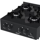 Ver imagem 5 de Fogao de Mesa 4 Bocas Venax Grand Petit Line Preto Gas Glp