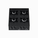 Ver imagem 3 de Fogao de Mesa 4 Bocas Venax Grand Petit Line Preto Gas Glp
