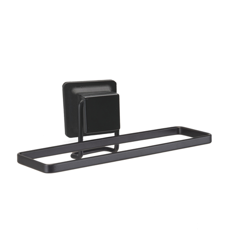 Porta Toalha de Rosto Ultra Black Ventosa Quadrada 2653 Arthi