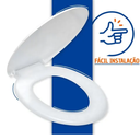 Ver imagem 7 de Assento Almofadado Atlas Primafer Oval Branco Liso Banheiro