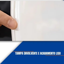 Ver imagem 3 de Assento Almofadado Atlas Primafer Oval Branco Liso Banheiro