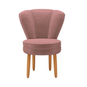 Jogo de Cadeira para Sala de Jantar Confortáveis Estofada com Pés de Madeira Moblan Decor