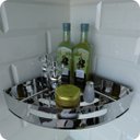 Ver imagem 1 de Porta Temperos e Condimentos de Parede Inox Multiuso