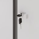 Ver imagem 3 de Armário Aço Escritório Fechadura 3 Prateleiras Ea302 Amarelo