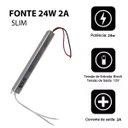 Ver imagem 2 de Fonte Slim Kit 7 Uni 24w Bivolt 12v Perfil Fita Led Ip20 Lustre Luminaria