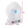 Ventilador Branco Portatil a Pilha Recarregavel Usb - 3