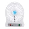 Ventilador Branco Portatil a Pilha Recarregavel Usb - 1