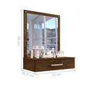 Ver imagem 2 de Penteadeira Supensa com Espelho Paraty Malbec