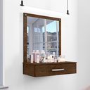 Ver imagem 1 de Penteadeira Supensa com Espelho Paraty Malbec