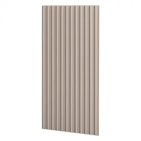 Painel Ripado de Madeira para Sala Quarto 89x183cm Bairon D03 Fendi - Lyam Decor