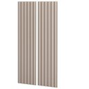 Ver imagem 3 de Painel Ripado de Madeira para Sala Quarto 89x183cm Bairon D03 Fendi - Lyam Decor