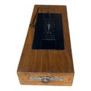 Ver imagem 2 de Lareira Ecológica 36 Cm Madeira Ferro Queimador Alcool Pé Madeira Minas Arte Própria Lareira 36 Cm P
