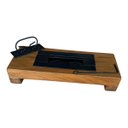 Ver imagem 3 de Lareira Ecológica 36 Cm Madeira Ferro Queimador Alcool Pé Madeira Minas Arte Própria Lareira 36 Cm P