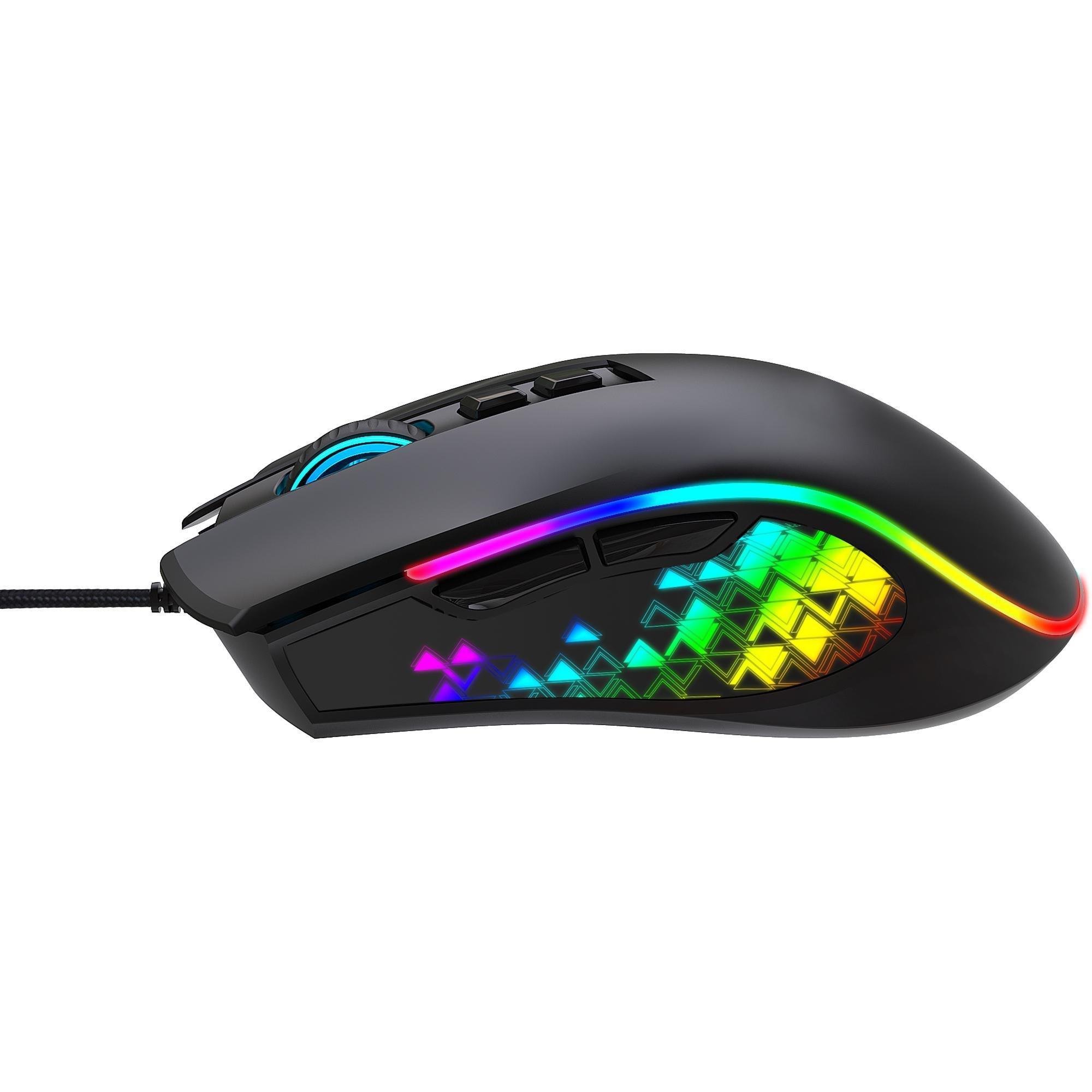 Mouse Gamer Fortrek Vickers New Edition Rgb Preto - 3