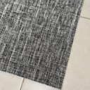 Ver imagem 3 de Tapete Passadeira Trellas Macau Preto Antiderrapante Ideal para Sala Quarto Decoração Moderna Poliés