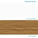Ver imagem 7 de Escrivaninha para Escritório Mesa de Estudos 100% MDF Hugo 1 Gaveta 120cm Branco Brilho e Amêndoa Marrom