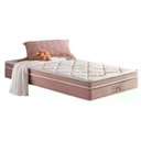 Ver imagem 4 de Colchão Solteiro de Molas Ensacadas Pillow Top Anjos  Eiffel Rosa 88x188x26cm