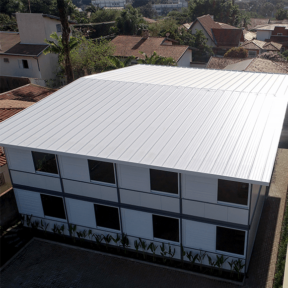 Telha Térmica Sanduíche Branca com Forro 5,65 Metros – Núcleo em Pir 20mm - Isotelha Kings Ec-isotel - 4