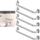 Ver imagem 1 de Alça Barra de Apoio 60cm Acessibilidade Kit 5 Uni Segurança Idoso Gestante Criança Anti Queda Aciden