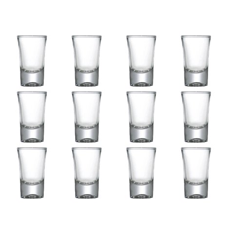 12 Copos de Dose/Shot Tequila Paraty LotusGlass 40ml