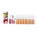 Ver imagem 1 de Kit - Jogo de Churrasco Inox 12 Peças Dynamic + 1 Faqueiro Vermelho 30pç - Tramontina