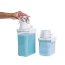 Ver imagem 2 de Kit com 2 Porta Sabão em Pó com Copo Dosador e Travas - Oikos