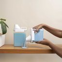 Ver imagem 6 de Kit com 2 Porta Sabão em Pó com Copo Dosador e Travas - Oikos