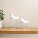 Ver imagem 7 de Kit com 2 Porta Sabão em Pó com Copo Dosador e Travas - Oikos