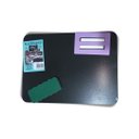 Ver imagem 2 de Lousa Infantil Blackboard 30×22 Cm - Acompanha Giz e Apagador / Pacote com 3 Unidades