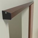 Ver imagem 2 de Suporte Para Porta de Correr 10x200cm Top Rodinato