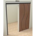 Ver imagem 5 de Suporte Para Porta de Correr 10x200cm Top Rodinato