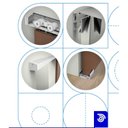 Ver imagem 4 de Suporte Para Porta de Correr 10x200cm Top Rodinato