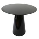 Ver imagem 1 de Mesa de Jantar Cone 110cm Laqueada Preto