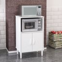 Ver imagem 3 de Balcão de Cozinha Cerro Largo com 2 Portas e Nicho Branco Politorno