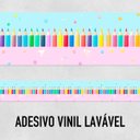 Ver imagem 2 de Faixa Decorativa Adesiva (autocolante) - Lapis de Cor 1