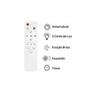 Ver imagem 4 de Ventilador de Teto Shopmix 17W 40cm 3 Pás 6 Velocidades Branco Pá Retrátil LED Bivolt